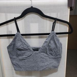 Aritzia wilfred free cropped tank top